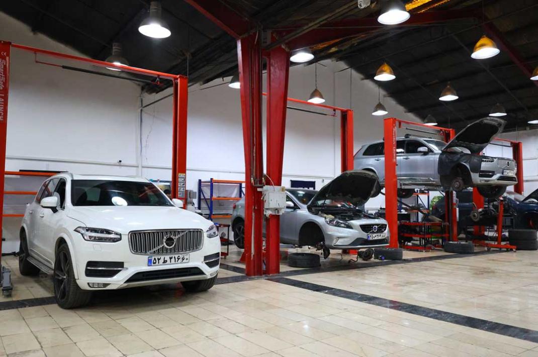 مركز ولوو ايران | واحد تعميرگاه ولوو كد 122 تهران پارس