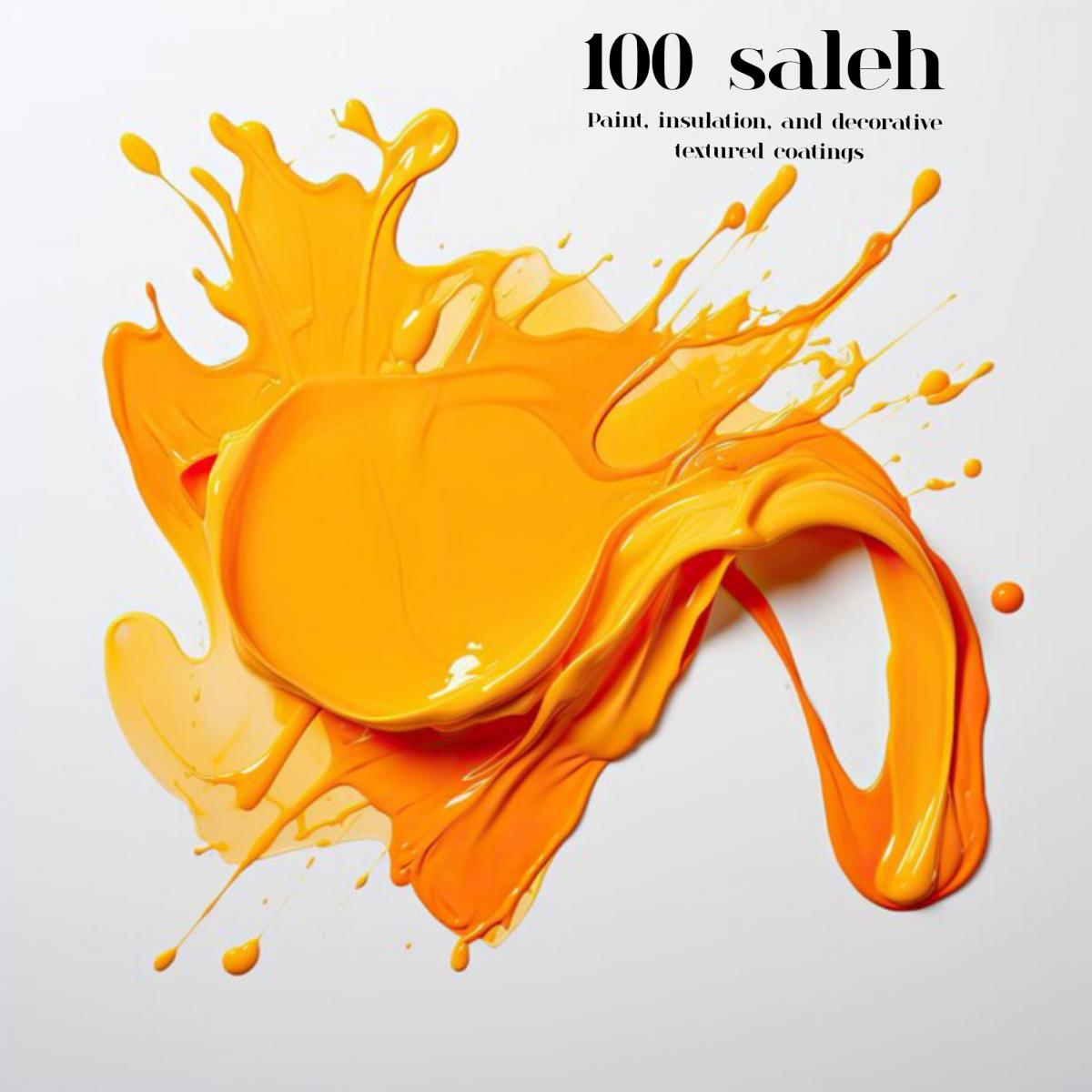 رنگ آكريليك 100saleh