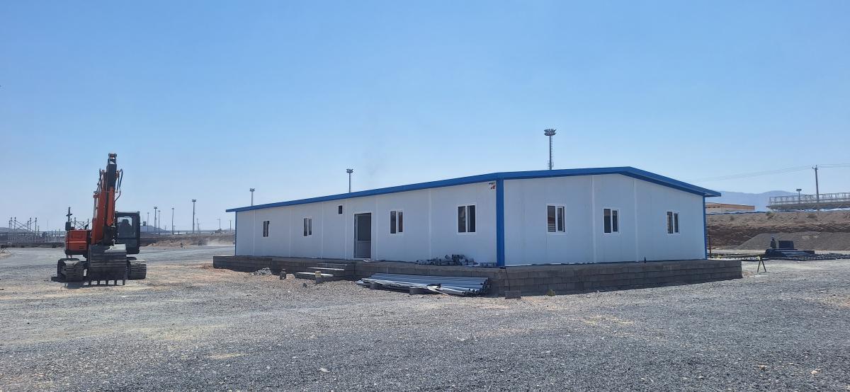 ساختمان پيش ساخته ساندويچ پانل