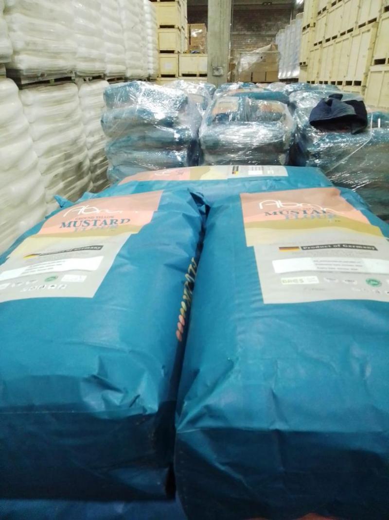 خردل آلماني وزانتانگان ومتابي سولفيت ونيتريت سديم